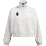 The Sports Barn The Sports Barn <span class="pdp-name-mascot">The Sports Barn</span> UA Women's Icon Fleece Oversized 1/2 Zip Front Thumbnail