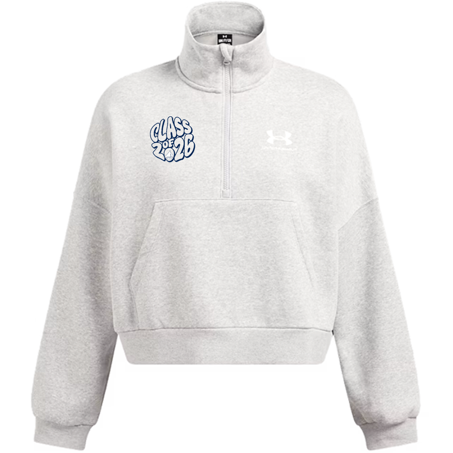 Chesapeake College Skipjacks <span class="pdp-name-mascot">Chesapeake Skipjacks</span> UA Women's Icon Fleece Oversized 1/2 Zip