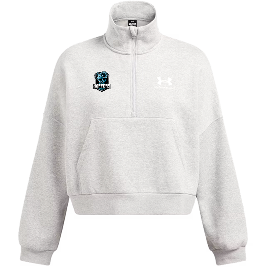 The Sports Barn The Sports Barn <span class="pdp-name-mascot">The Sports Barn</span> UA Women's Icon Fleece Oversized 1/2 Zip
