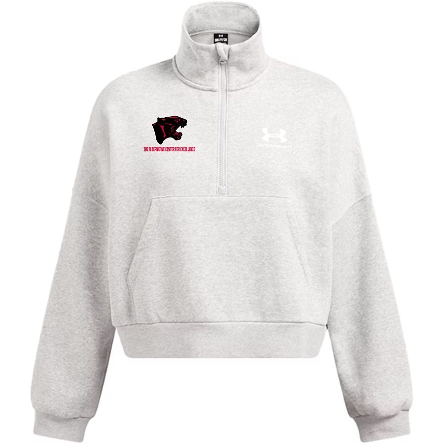 The Alternative Center for Excellence Panthers <span class="pdp-name-mascot">The Alternative Center for Excellence Panthers</span> UA Women's Icon Fleece Oversized 1/2 Zip