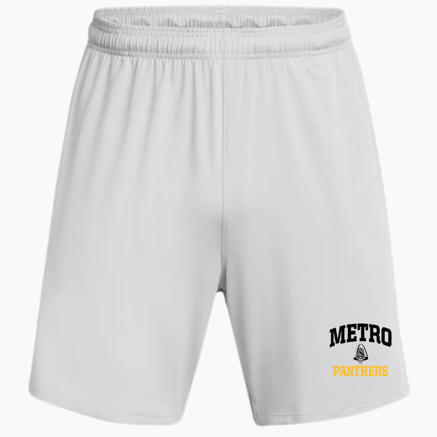 METRO ACADEMIC & CLASSICAL HIGH SCHOOL Online Store <span class="pdp-name-mascot">METRO ACADEMY & CLASSICAL METRO PANTHERS</span> UA Men's Tech Vent 7" Shorts