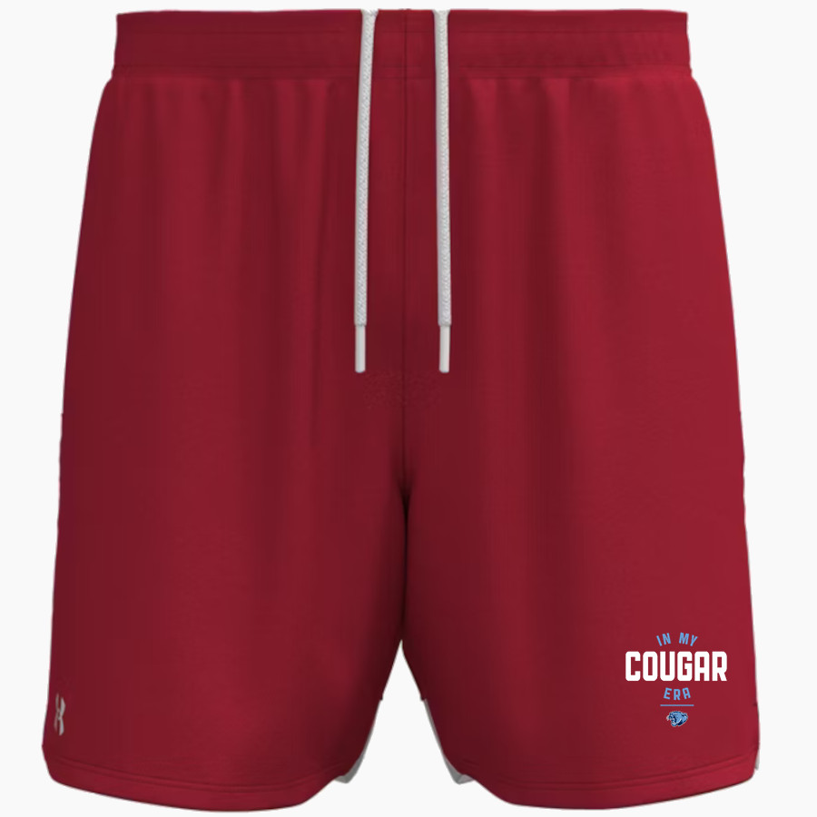 CROW HIGH SCHOOL Cougars Online Store <span class="pdp-name-mascot">CROW COUGARS</span> UA Men's Tech Vent 7" Shorts
