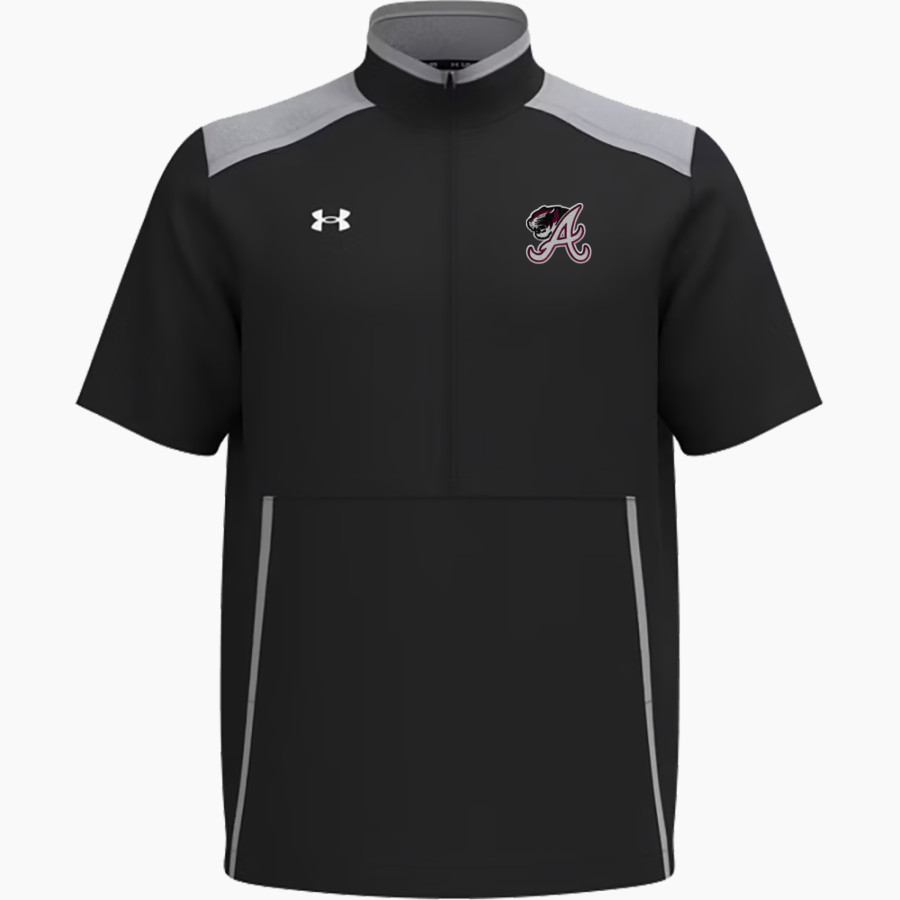 ARP HIGH SCHOOL TIGERS <span class="pdp-name-mascot">ARP TIGERS</span> UA Men's Motivate 3.0 Short Sleeve Half-Zip