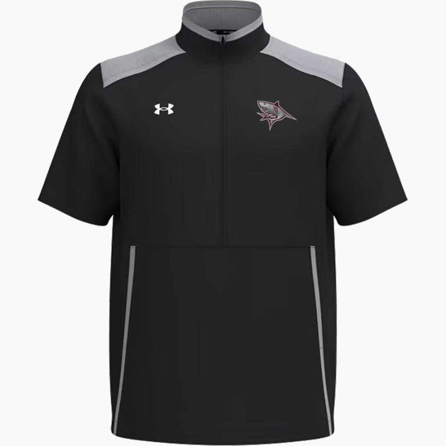 SFHS Sharks <span class="pdp-name-mascot">St. Francis Sharks</span> UA Men's Motivate 3.0 Short Sleeve Pullover