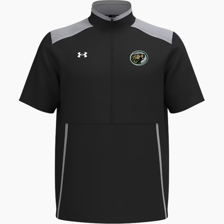 Bemidji State Athletics <span class="pdp-name-mascot">Bemidji State Beavers</span> UA Men's Motivate 3.0 Short Sleeve Half-Zip