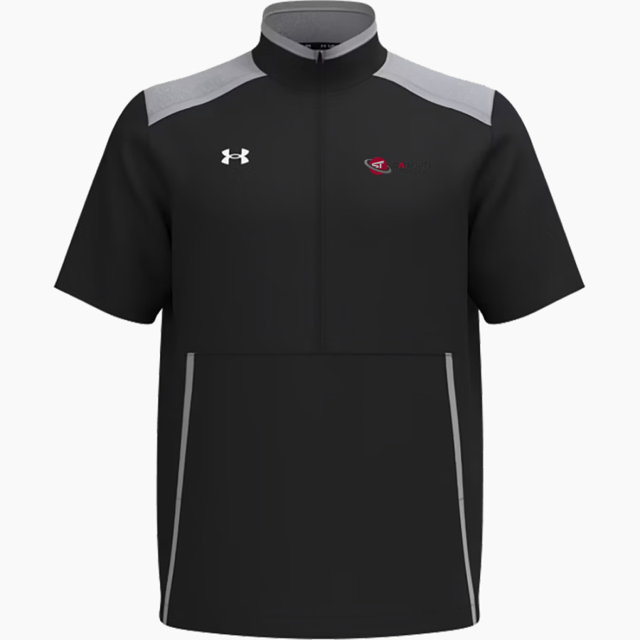 Saturn Title LLC Saturn Title <span class="pdp-name-mascot">Saturn Title LLC</span> UA Men's Motivate 3.0 Short Sleeve Half-Zip