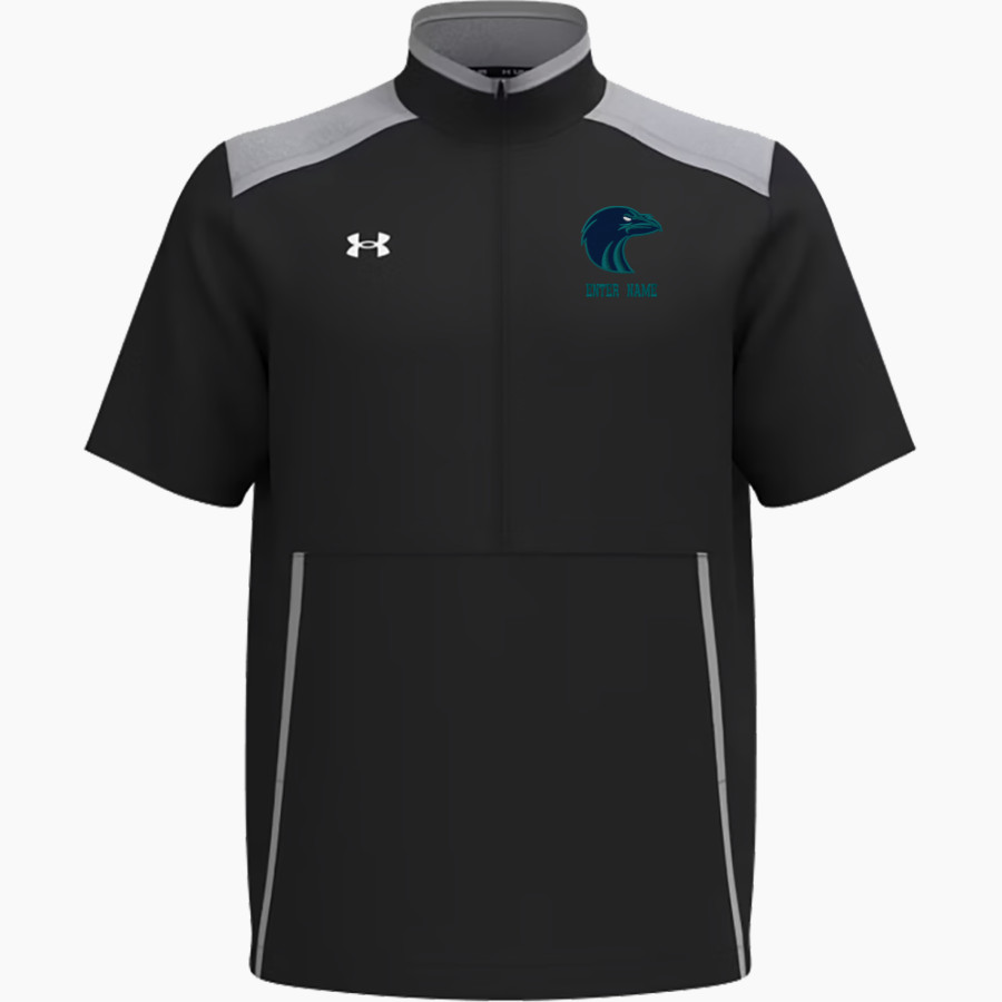 AUBURN RIVERSIDE HIGH SCHOOL RAVENS <span class="pdp-name-mascot">AUBURN RIVERSIDE RAVENS</span> UA Men's Motivate 3.0 Short Sleeve Half-Zip