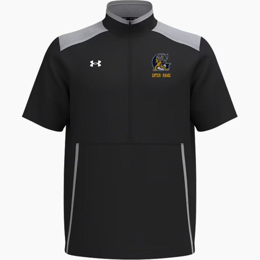 Goldsboro Cougars <span class="pdp-name-mascot">Goldsboro Cougars</span> UA Men's Motivate 3.0 Short Sleeve Half-Zip