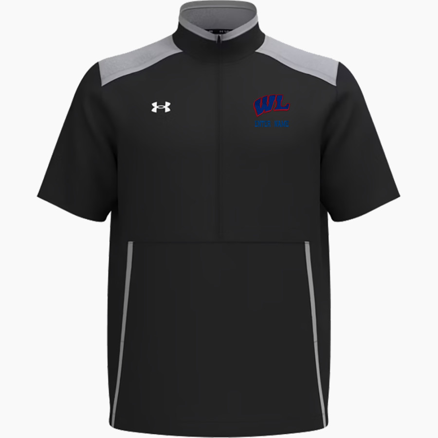 Wisconsin Lutheran Vikings <span class="pdp-name-mascot">Wisconsin Lutheran Vikings</span> UA Men's Motivate 3.0 Short Sleeve Half-Zip