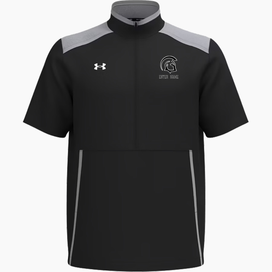 Pacific Northwest Gladiators <span class="pdp-name-mascot">Pacific Northwest Christian College Gladiators</span> UA Men's Motivate 3.0 Short Sleeve Half-Zip