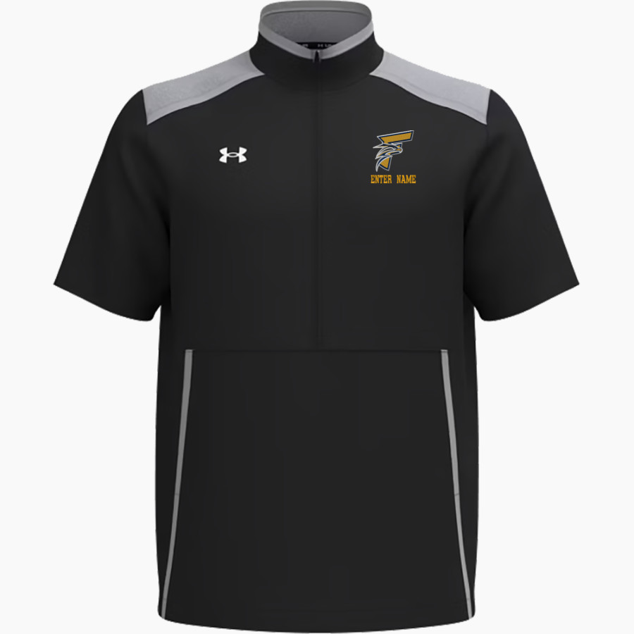 FREDERICK HIGH SCHOOL GOLDEN EAGLES <span class="pdp-name-mascot">FREDERICK GOLDEN EAGLES</span> UA Men's Motivate 3.0 Short Sleeve Half-Zip
