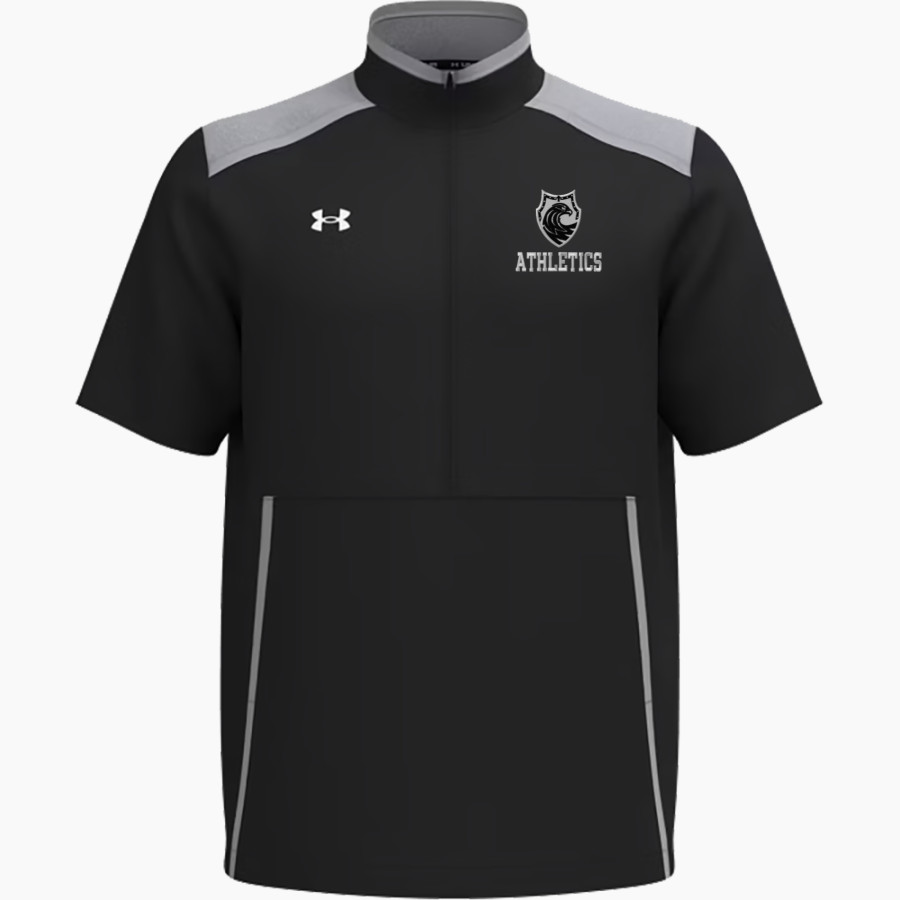 CISTERCIAN PREPARATORY SCHOOL HAWKS UA Men's Motivate 3.0 Short Sleeve Pullover