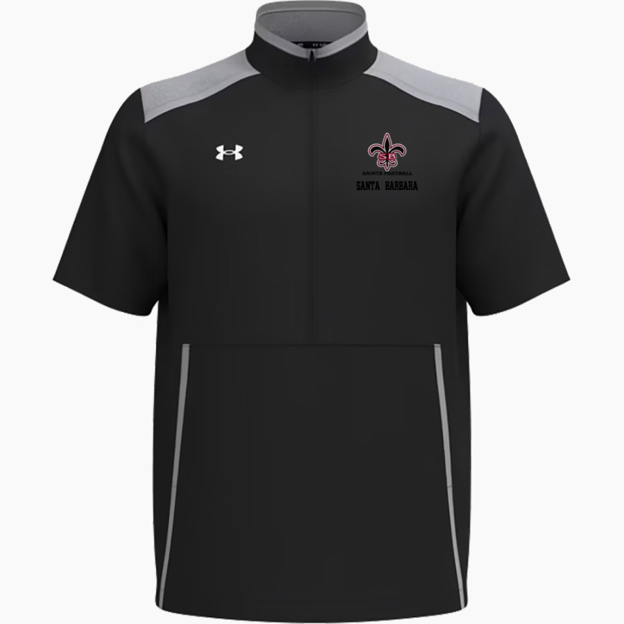 Santa Barbara Saints Football UA Men's Motivate 3.0 Short Sleeve Pullover