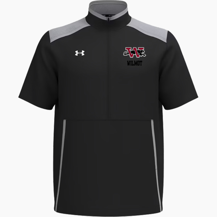 WILMOT UNION HIGH SCHOOL PANTHERS <span class="pdp-name-mascot">WILMOT PANTHERS</span> UA Men's Motivate 3.0 Short Sleeve Half-Zip