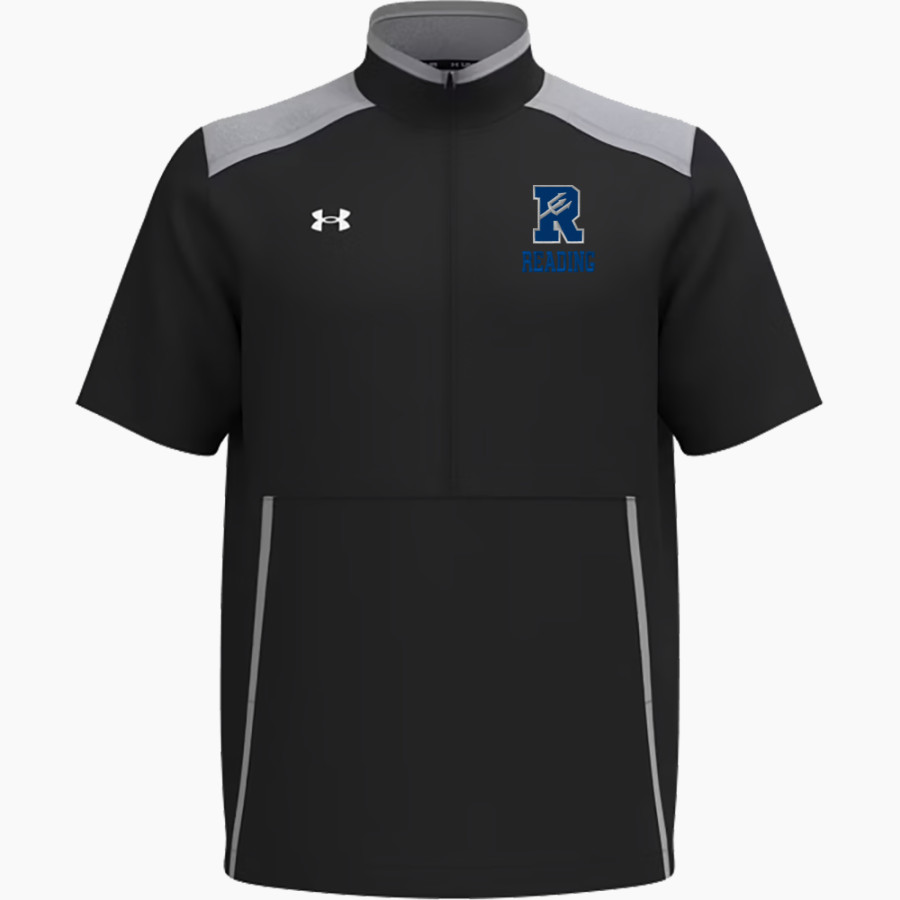 READING SENIOR HIGH SCHOOL BLUE DEVILS <span class="pdp-name-mascot">READING BLUE DEVILS</span> UA Men's Motivate 3.0 Short Sleeve Half-Zip