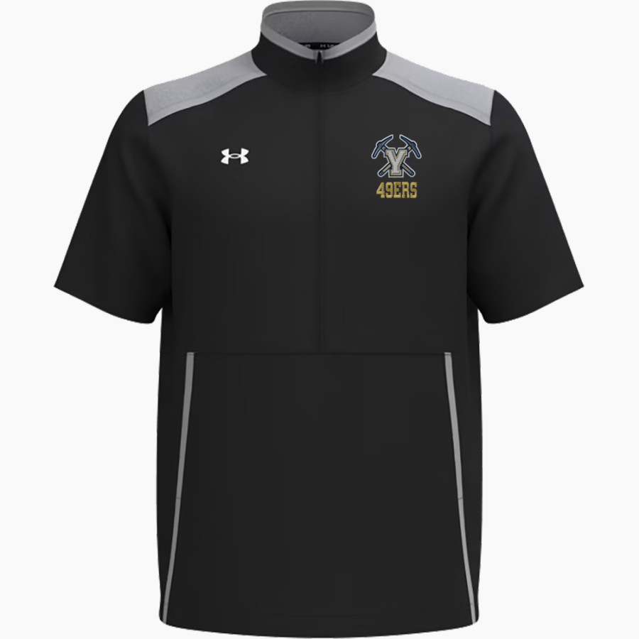 Yuba College 49ers UA Men's Motivate 3.0 Short Sleeve Pullover