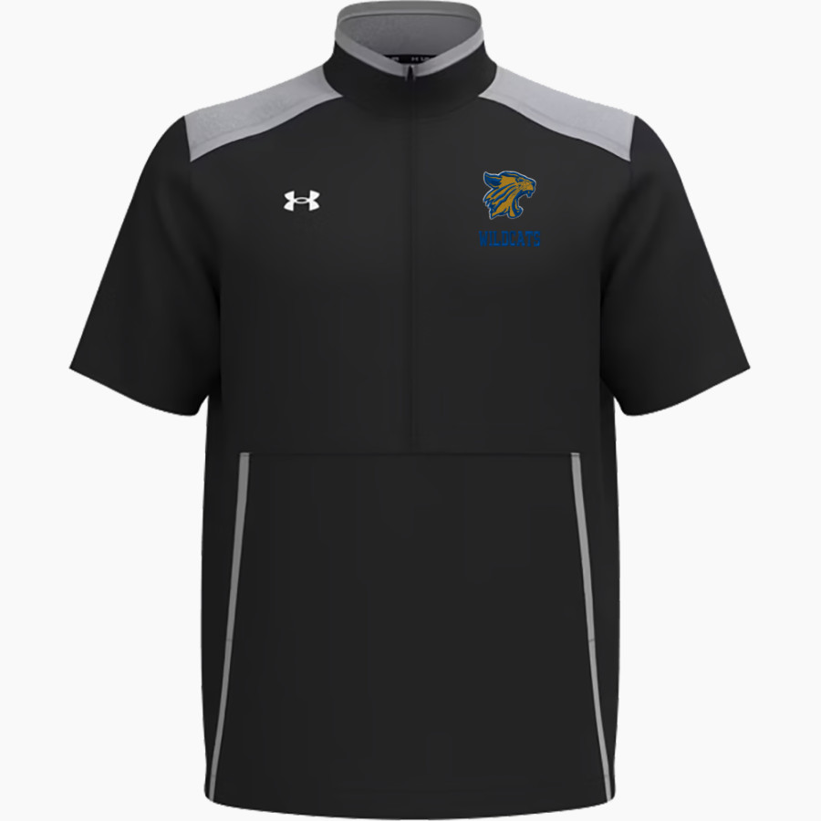 BIG SANDY HIGH SCHOOL WILDCATS <span class="pdp-name-mascot">BIG SANDY WILDCATS</span> UA Men's Motivate 3.0 Short Sleeve Half-Zip