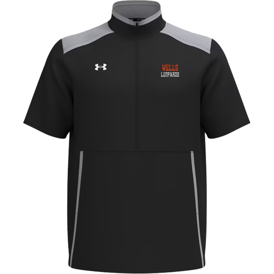 WELLS HIGH SCHOOL LEOPARDS <span class="pdp-name-mascot">WELLS LEOPARDS</span> UA Men's Motivate 3.0 Short Sleeve Half-Zip