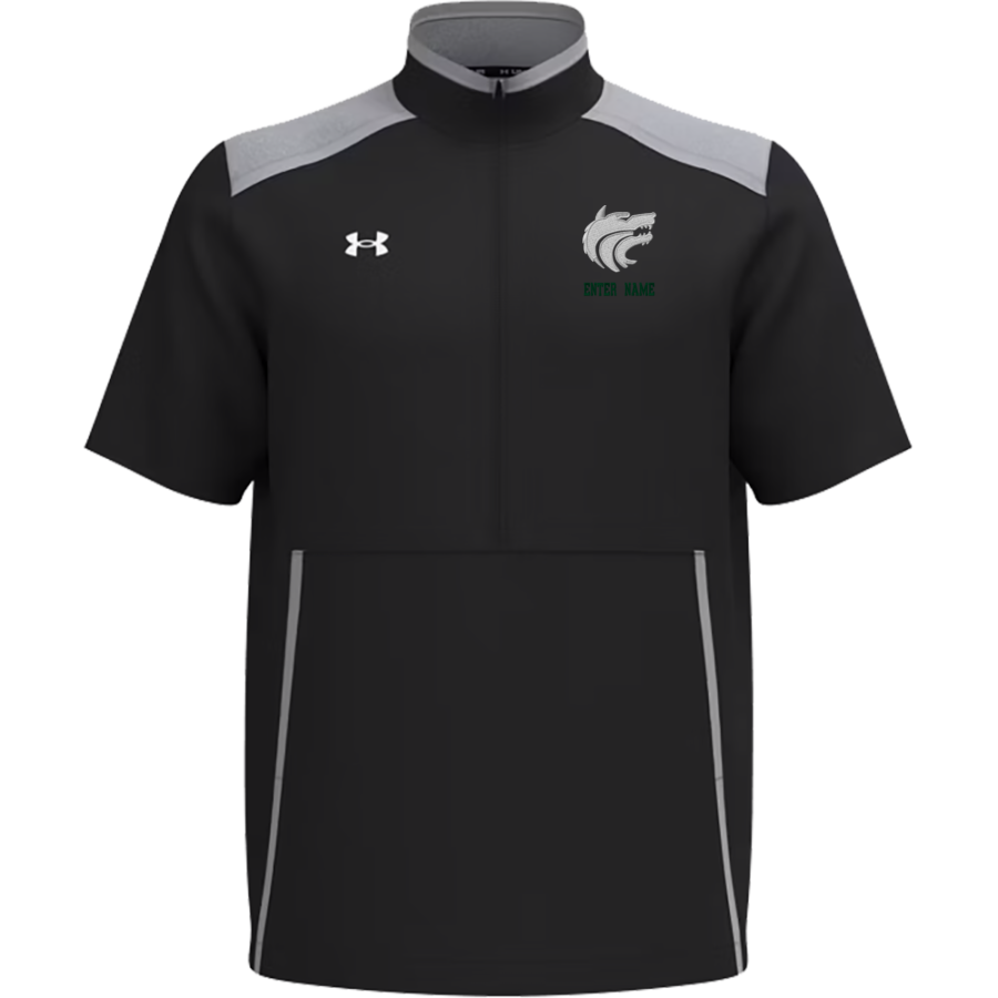 Vigor Wolves <span class="pdp-name-mascot">Vigor Wolves</span> UA Men's Motivate 3.0 Short Sleeve Half-Zip