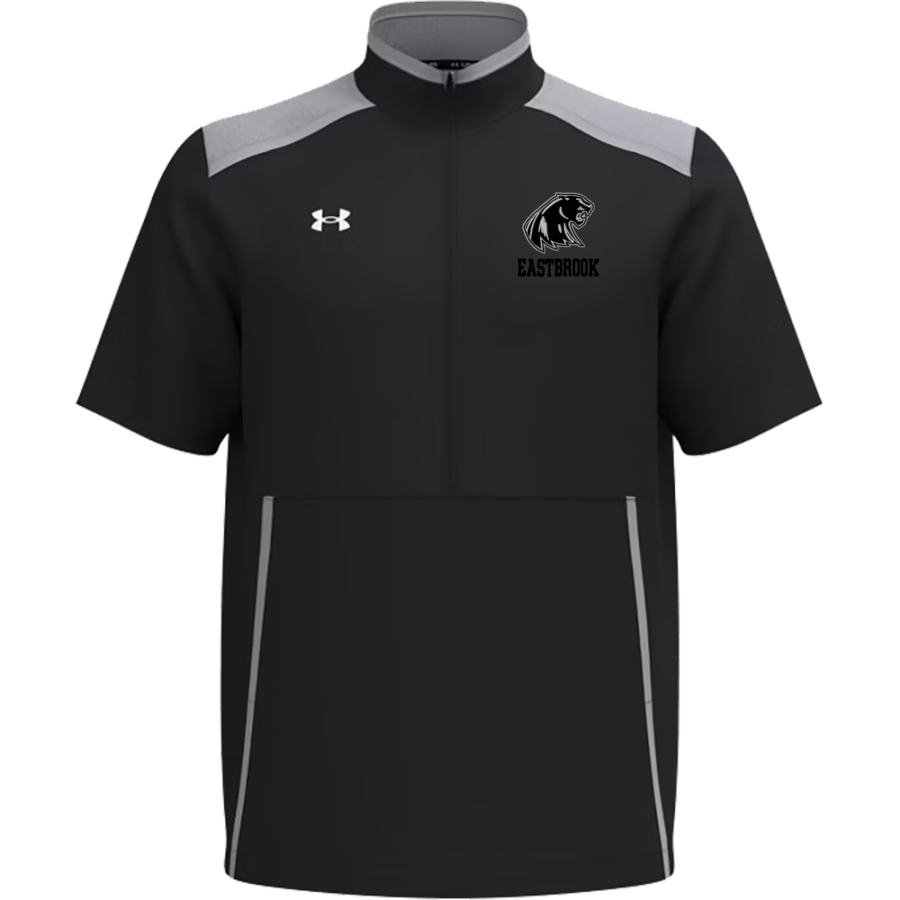 EASTBROOK HIGH SCHOOL PANTHERS <span class="pdp-name-mascot">EASTBROOK PANTHERS</span> UA Men's Motivate 3.0 Short Sleeve Half-Zip