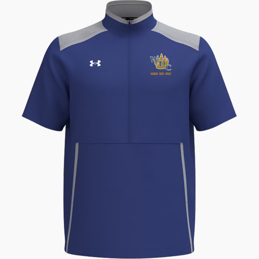 WADENA DEER CREEK HIGH SCHOOL WOLVERINES UA Men's Motivate 3.0 Short Sleeve Pullover