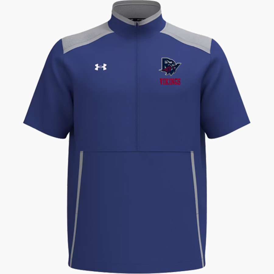 RIVERSIDE HIGH SCHOOL VIKINGS UA Men's Motivate 3.0 Short Sleeve Pullover