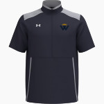 Warner Royals <span class="pdp-name-mascot">Warner Royals</span> UA Men's Motivate 3.0 Short Sleeve Half-Zip Front Thumbnail