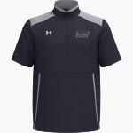 Oxford College of Emory University Eagles <span class="pdp-name-mascot">Oxford College of Emory University Eagles</span> UA Men's Motivate 3.0 Short Sleeve Half-Zip Front Thumbnail