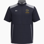 DETROIT COUNTRY DAY SCHOOL YELLOWJACKETS <span class="pdp-name-mascot">DETROIT YELLOWJACKETS</span> UA Men's Motivate 3.0 Short Sleeve Half-Zip Front Thumbnail