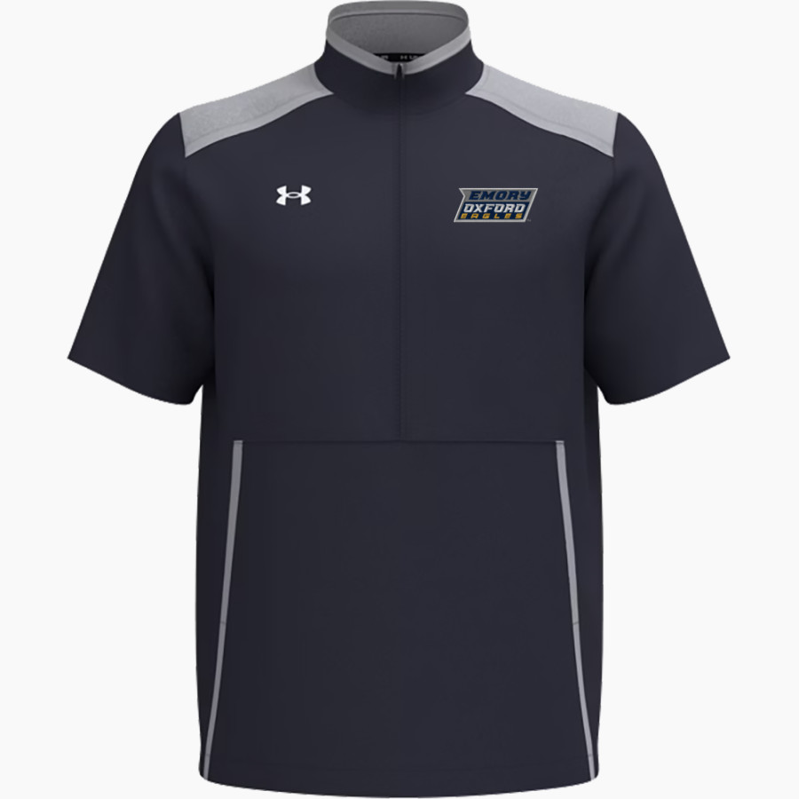 Oxford College of Emory University Eagles <span class="pdp-name-mascot">Oxford College of Emory University Eagles</span> UA Men's Motivate 3.0 Short Sleeve Half-Zip