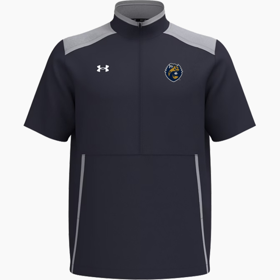UC Santa Cruz Banana Slugs UA Men's Motivate 3.0 Short Sleeve Pullover