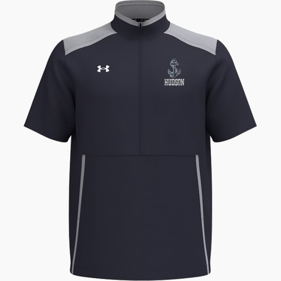 Hudson Explorers <span class="pdp-name-mascot">Hudson Explorers</span> UA Men's Motivate 3.0 Short Sleeve Half-Zip