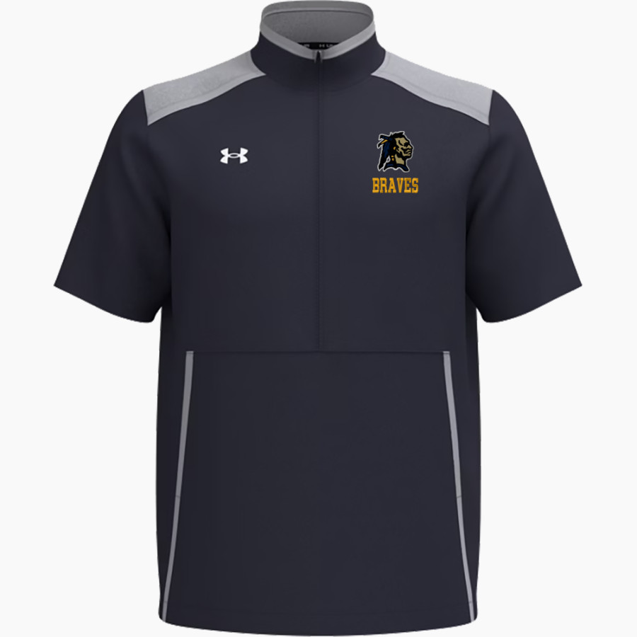 Grant County Braves The Official Online Store <span class="pdp-name-mascot">Grant County Braves</span> UA Men's Motivate 3.0 Short Sleeve Pullover