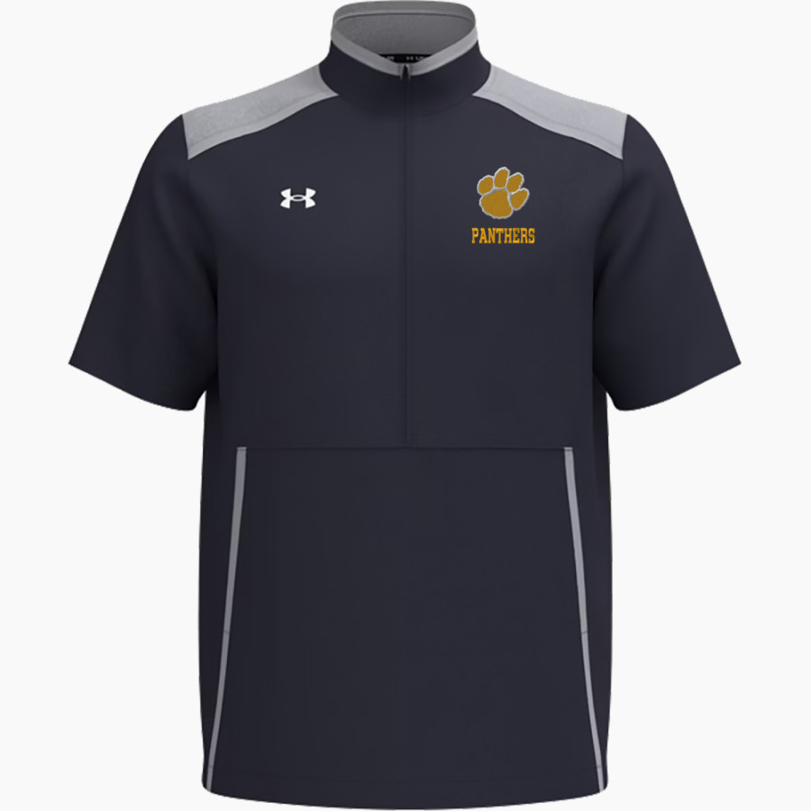 SHADE HIGH SCHOOL PANTHERS UA Men's Motivate 3.0 Short Sleeve Pullover