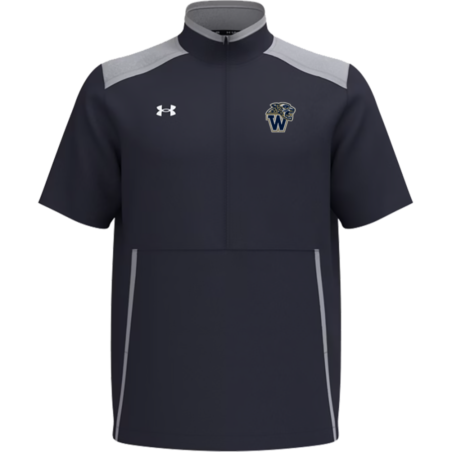 WINDHAM HIGH SCHOOL JAGUARS <span class="pdp-name-mascot">WINDHAM JAGUARS</span> UA Men's Motivate 3.0 Short Sleeve Half-Zip