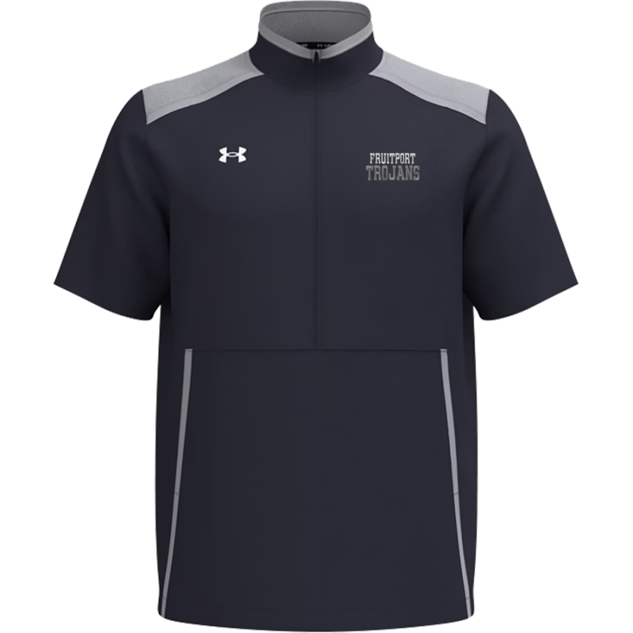 Fruitport Trojans <span class="pdp-name-mascot">Fruitport Trojans</span> UA Men's Motivate 3.0 Short Sleeve Half-Zip