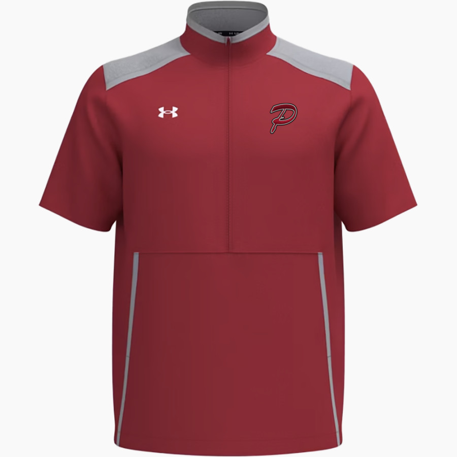 Pulaski Red Raiders <span class="pdp-name-mascot">Pulaski Red Reaiders</span> UA Men's Motivate 3.0 Short Sleeve Half-Zip