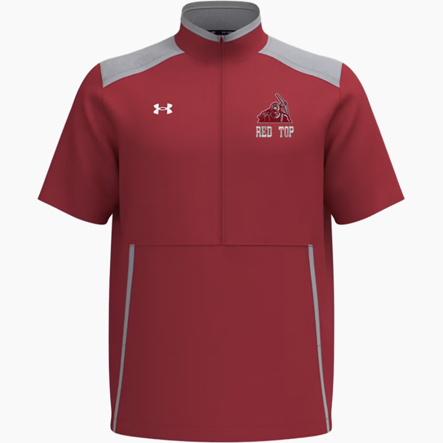 Red Top Miners <span class="pdp-name-mascot">Red Top MIners</span> UA Men's Motivate 3.0 Short Sleeve Half-Zip