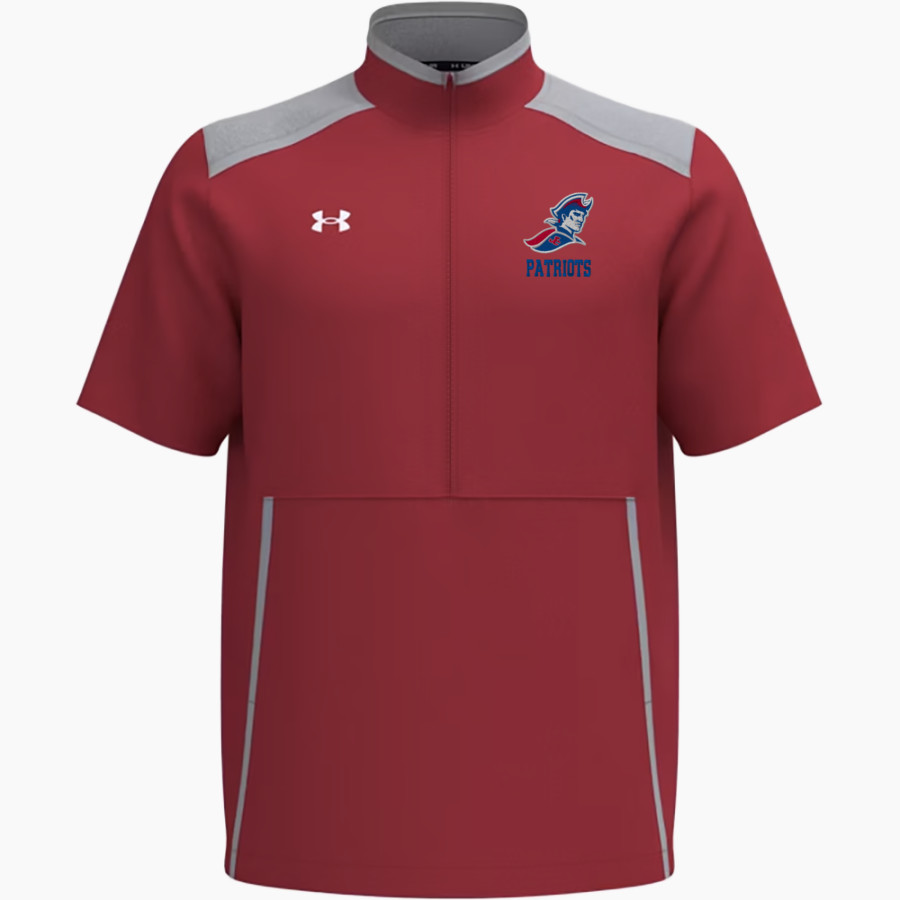 JAY COUNTY HIGH SCHOOL PATRIOTS UA Men's Motivate 3.0 Short Sleeve Pullover
