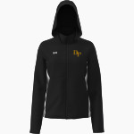 Devon Prep <span class="pdp-name-mascot">Devon Tide</span> UA Women's Rival Stretch Woven Jacket Front Thumbnail