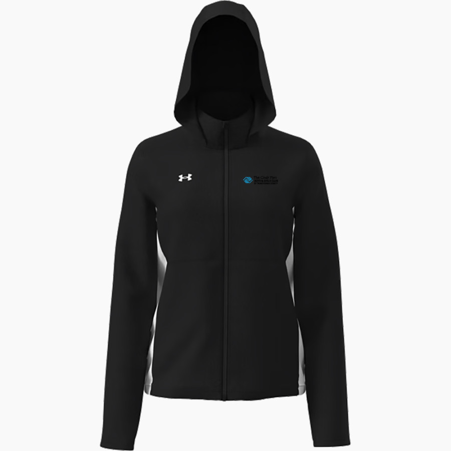 The Cindy Platt Boys & Girls Club of Transylvania County <span class="pdp-name-mascot">The Cindy Platt Boys & Girls Club of Transylvania County</span> UA Women's Rival Stretch Woven Jacket