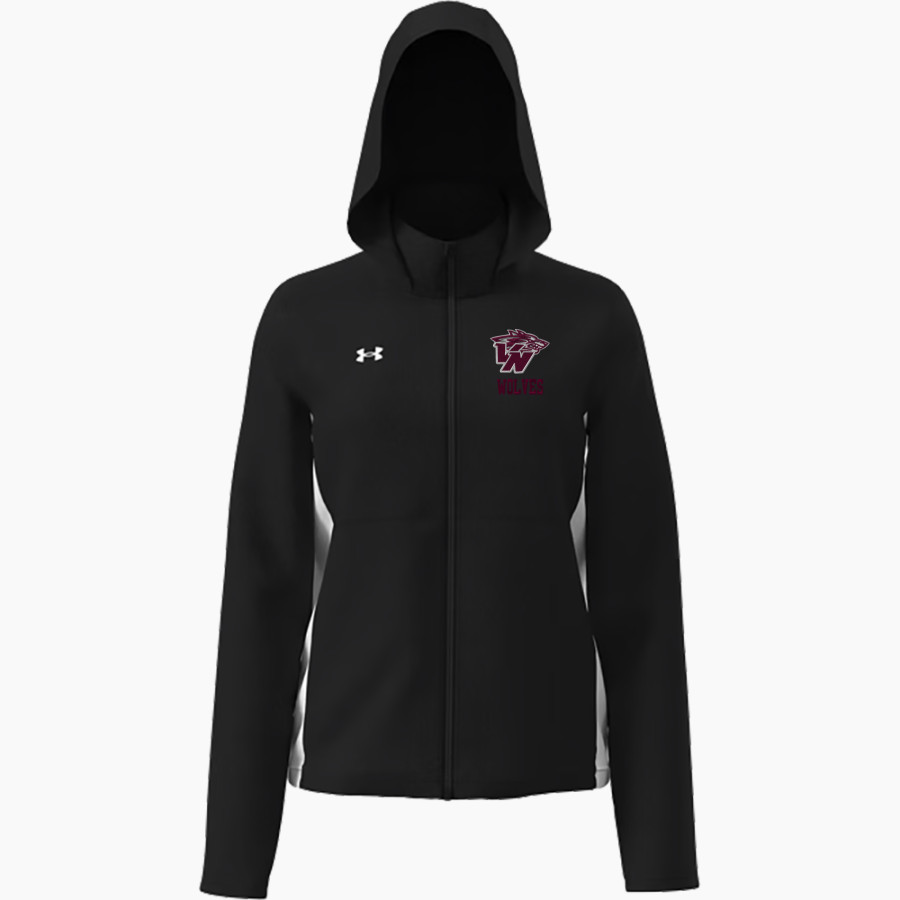 VAN NUYS HIGH SCHOOL WOLVES <span class="pdp-name-mascot">VAN NUYS WOLVES</span> UA Women's Rival Stretch Woven Jacket