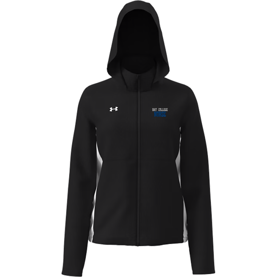 Bay College Norse <span class="pdp-name-mascot">Bay College Norse</span> UA Women's Rival Stretch Woven Jacket