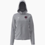 OKOBOJI COMMUNITY SCHOOL PIONEERS <span class="pdp-name-mascot">OKOBOJI COMMUNITY PIONEERS</span> UA Women's Rival Stretch Woven Jacket Front Thumbnail