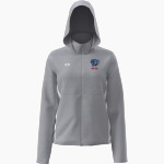 CROW HIGH SCHOOL Cougars Online Store UA Women's Rival Stretch Woven Jacket Front Thumbnail
