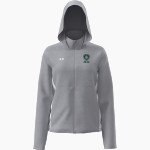 Pine Cobble Pine Cobble <span class="pdp-name-mascot">Pine Cobble</span> UA Women's Rival Stretch Woven Jacket Front Thumbnail