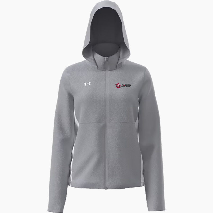Saturn Title LLC Saturn Title <span class="pdp-name-mascot">Saturn Title LLC</span> UA Women's Rival Stretch Woven Jacket