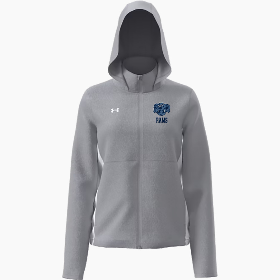 RAMONA HIGH SCHOOL RAMS <span class="pdp-name-mascot">RAMONA RAMS</span> UA Women's Rival Stretch Woven Jacket