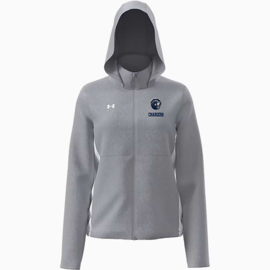 CORNER CANYON HIGH SCHOOL CHARGERS <span class="pdp-name-mascot">CORNER CANYON CHARGERS</span> UA Women's Rival Stretch Woven Jacket