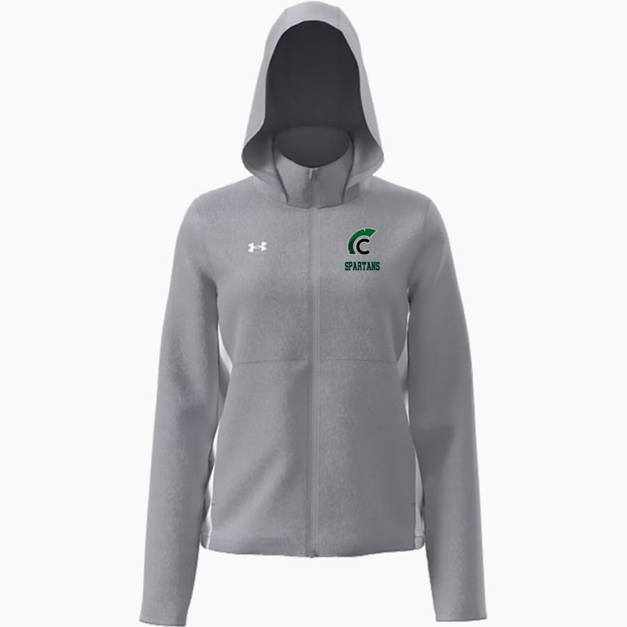 Calvary Christian Spartans <span class="pdp-name-mascot">Calvary Christian Spartans</span> UA Women's Rival Stretch Woven Jacket